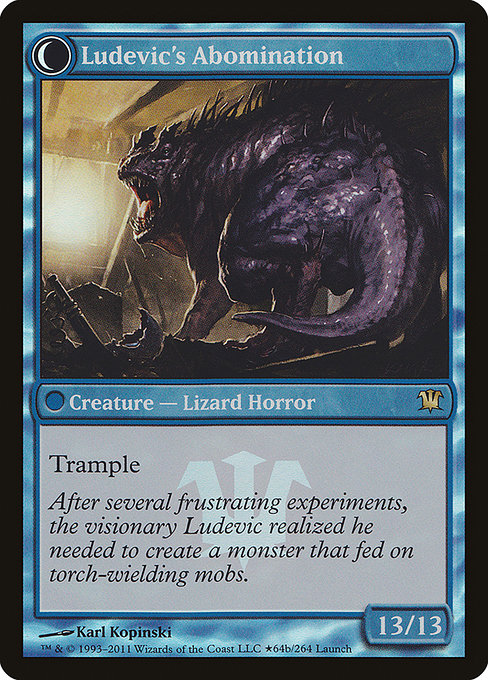 Ludevic's Test Subject // Ludevic's Abomination (64★) [Innistrad Promos] Reverse