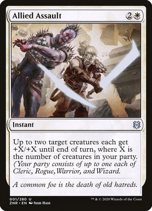 Allied Assault (1) [Zendikar Rising]