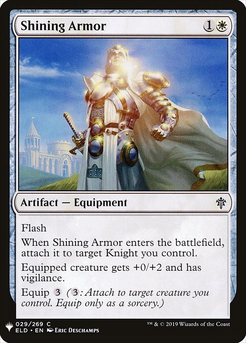 Shining Armor (ELD-29) [The List]