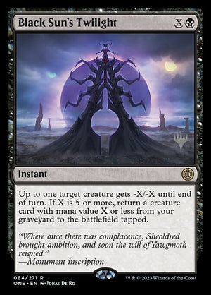 Black Sun's Twilight (84p) [Phyrexia: All Will Be One Promos]