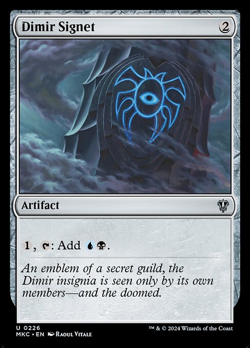 Dimir Signet (226) [Murders at Karlov Manor Commander]