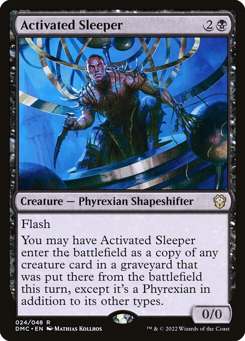 Activated Sleeper (24) [Dominaria United Commander]