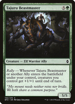 Tajuru Beastmaster (193) [Battle for Zendikar]