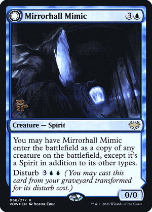 Mirrorhall Mimic // Ghastly Mimicry (68s) [Innistrad: Crimson Vow Promos]
