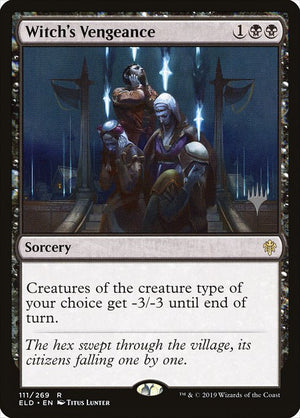 Witch's Vengeance (111p) [Throne of Eldraine Promos]