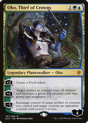 Oko, Thief of Crowns (197) [Throne of Eldraine]