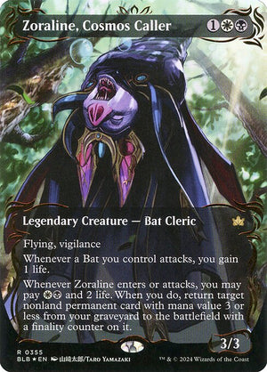 Zoraline, Cosmos Caller (355) [Bloomburrow]