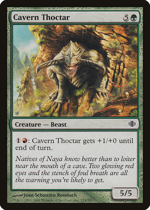 Cavern Thoctar (125) [Shards of Alara]