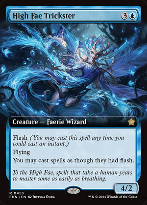 High Fae Trickster (Extended Art) (453) [Foundations]