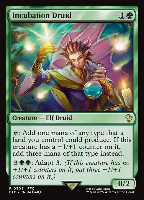 Incubation Druid (309) [Final Fantasy Commander]