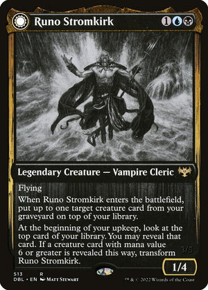Runo Stromkirk // Krothuss, Lord of the Deep (513) [Innistrad: Double Feature]