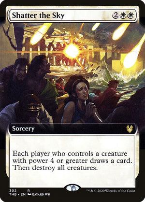 Shatter the Sky (302) [Theros Beyond Death] [Extended Art]