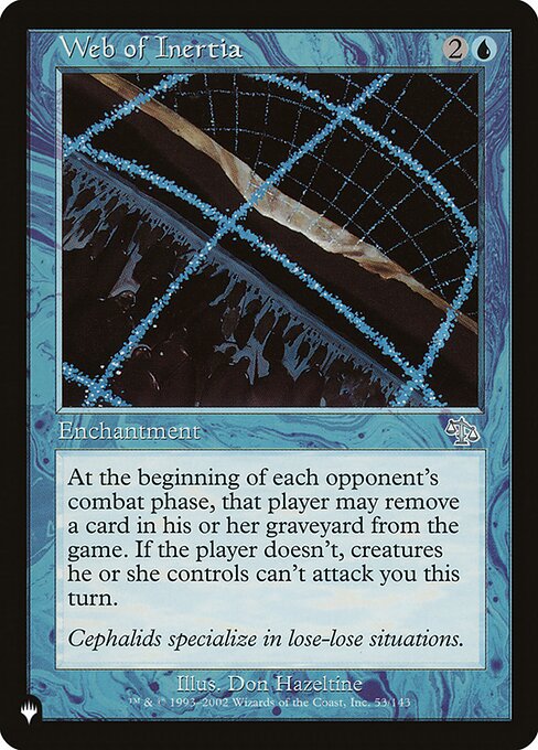 Web of Inertia (JUD-53) [The List]