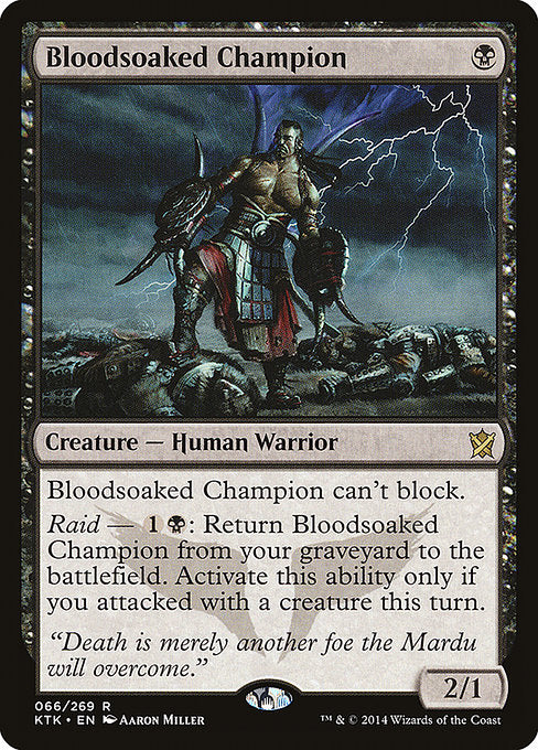 Bloodsoaked Champion (66) [Khans of Tarkir]