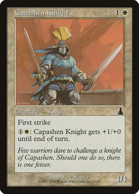 Capashen Knight (3) [Urza's Destiny]