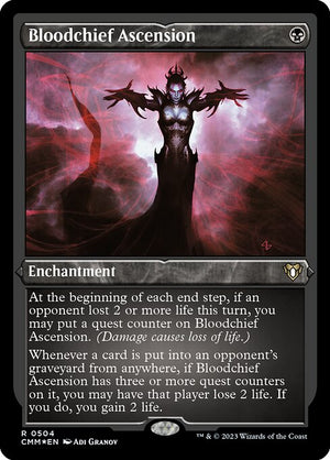Bloodchief Ascension (504) [Commander Masters]