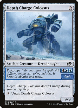 Depth Charge Colossus (78) [The Brothers' War]