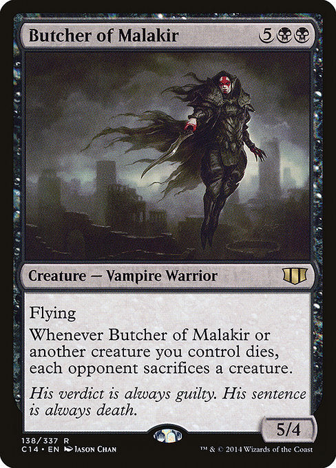 Butcher of Malakir (138) [Commander 2014]