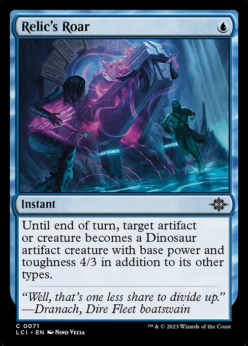 Relic's Roar (71) [The Lost Caverns of Ixalan]