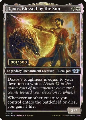 Daxos, Blessed by the Sun (132z) [Multiverse Legends] [Showcase]