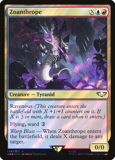Zoanthrope (149★) [Warhammer 40,000 Commander]