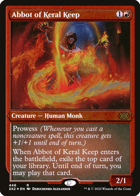 Abbot of Keral Keep (446) [Double Masters 2022]