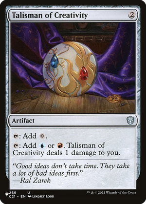 Talisman of Creativity (C21-269) [The List]