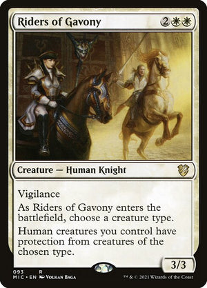 Riders of Gavony (93) [Midnight Hunt Commander]