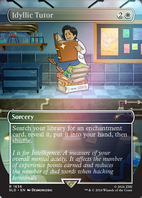 Idyllic Tutor (1636★) [Secret Lair Drop]