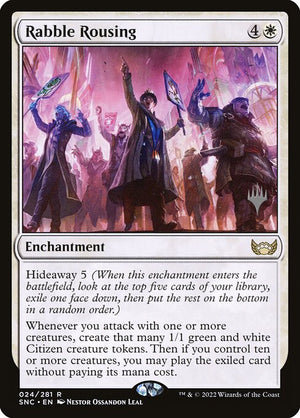 Rabble Rousing (24p) [Streets of New Capenna Promos]