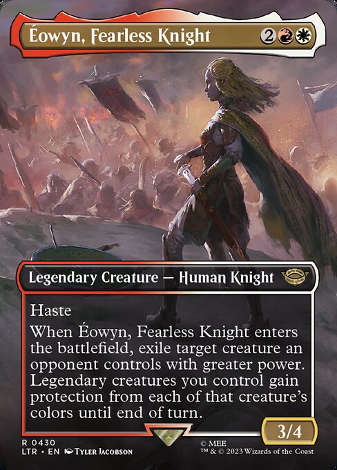 Éowyn, Fearless Knight (430) [The Lord of the Rings: Tales of Middle-earth] [Borderless]