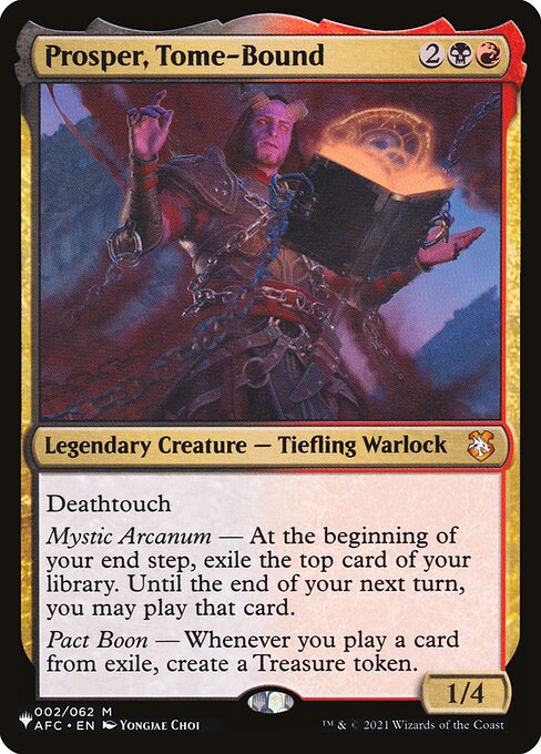 Prosper, Tome-Bound (AFC-2) [The List]