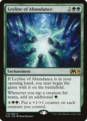 Leyline of Abundance (179p) [Core Set 2020 Promos]