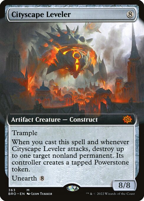 Cityscape Leveler (363) [The Brothers' War] [Extended Art]