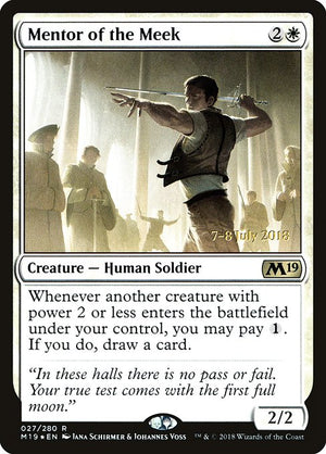 Mentor of the Meek (27s) [Core Set 2019 Promos]