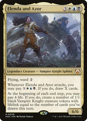 Elenda and Azor (6) [March of the Machine Commander]