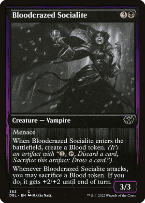 Bloodcrazed Socialite (363) [Innistrad: Double Feature]