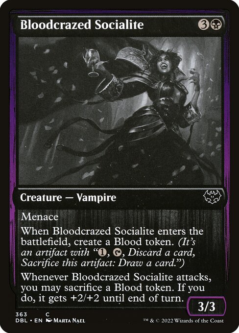 Bloodcrazed Socialite (363) [Innistrad: Double Feature]