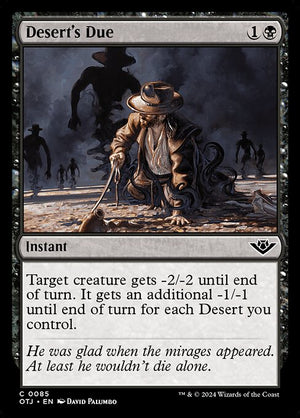 Desert's Due (85) [Outlaws of Thunder Junction]