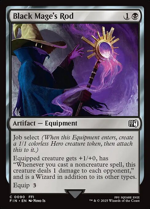 Black Mage's Rod (90) [Final Fantasy]