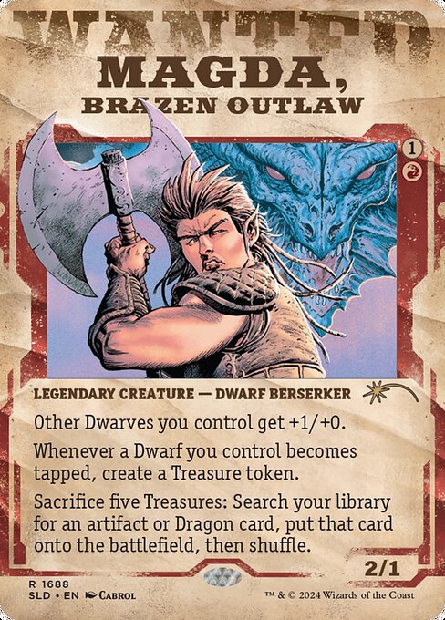 Magda, Brazen Outlaw (1688) [Secret Lair Drop]