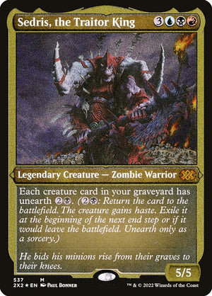 Sedris, the Traitor King (537) [Double Masters 2022]