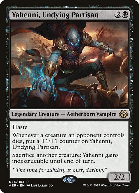 Yahenni, Undying Partisan (74p) [Aether Revolt Promos]
