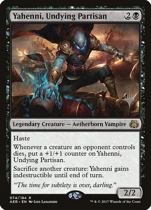 Yahenni, Undying Partisan (74p) [Aether Revolt Promos]