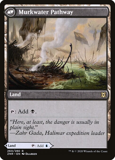 Clearwater Pathway // Murkwater Pathway (ZNR-260) [The List]