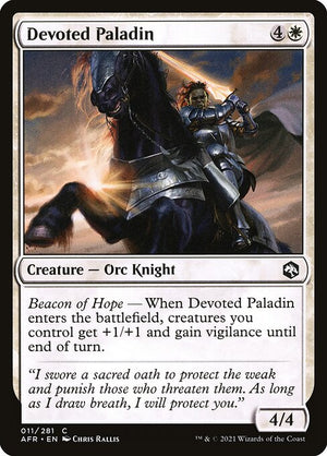 Devoted Paladin (11) [Adventures in the Forgotten Realms]