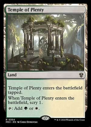 Temple of Plenty (304) [Murders at Karlov Manor Commander]
