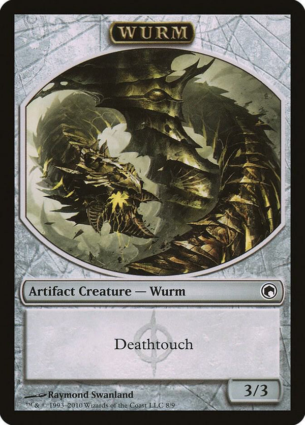 Wurm Token (8) [Scars of Mirrodin]