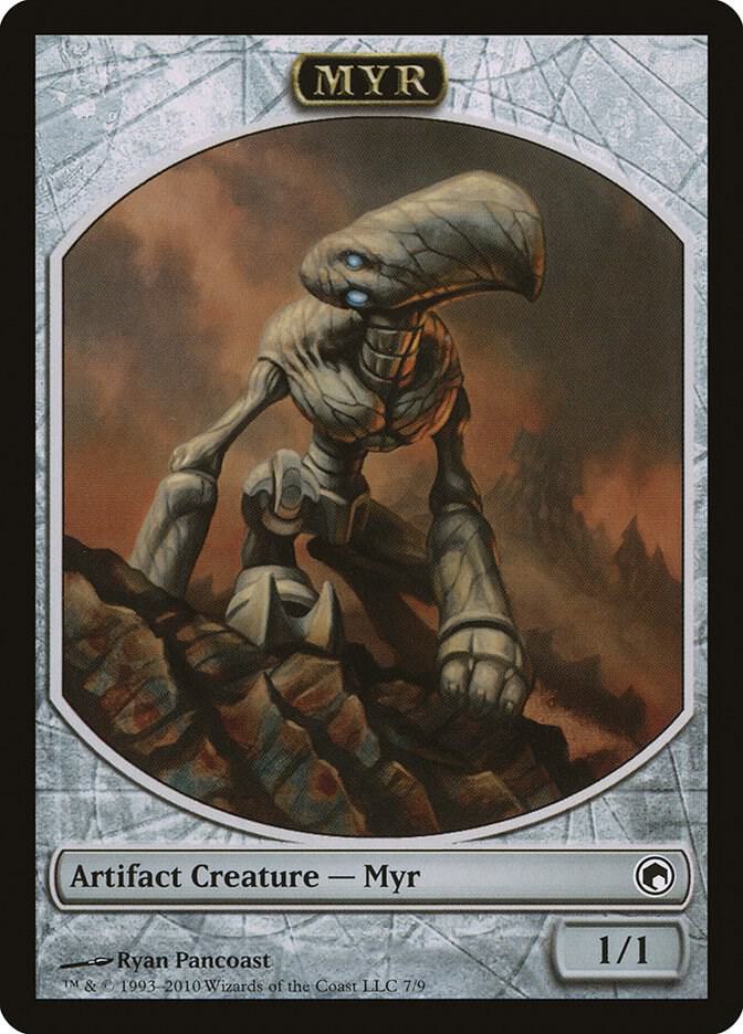 Myr Token (7) [Scars of Mirrodin]
