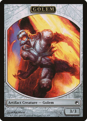 Golem Token (6) [Scars of Mirrodin]
